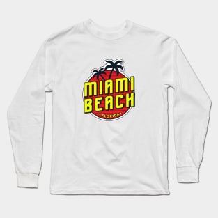 Miami Beach Long Sleeve T-Shirt